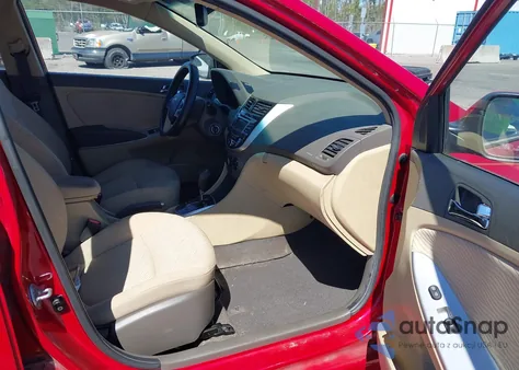 2012 Hyundai Accent Gls из США, поврежденный, VIN KMHCU4AE0CU226213